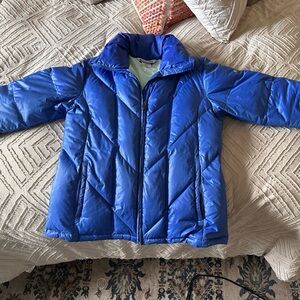 Columbia Blue Down Jacket Size L